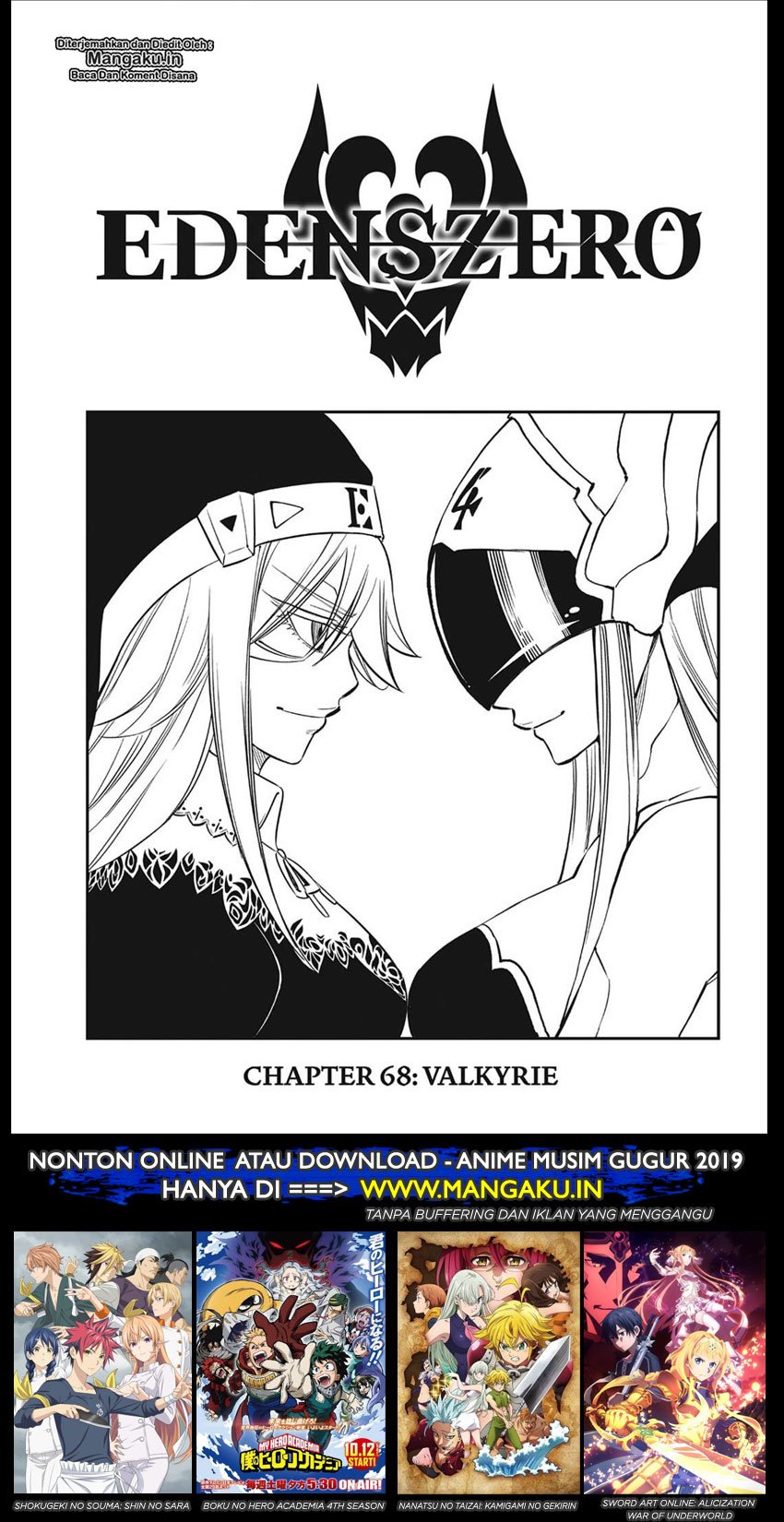 Eden’s Zero Chapter 68
